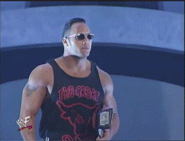 13. Tag Team Titles Match: The Rock and Drew McIntyre vs. The Dudley Boyz Giphy