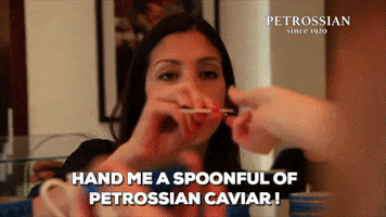 Food Eating GIF by Petrossian