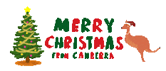 Merry Christmas Sticker by VisitCanberra