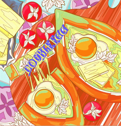 Double Egg GIF