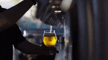 YardHouse beer beer pour goblet GIF