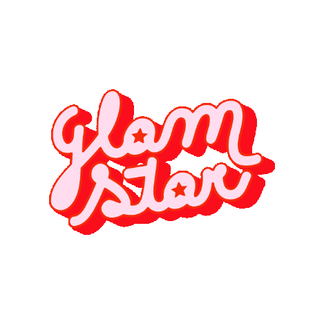 Glam Star Sticker by Glambox