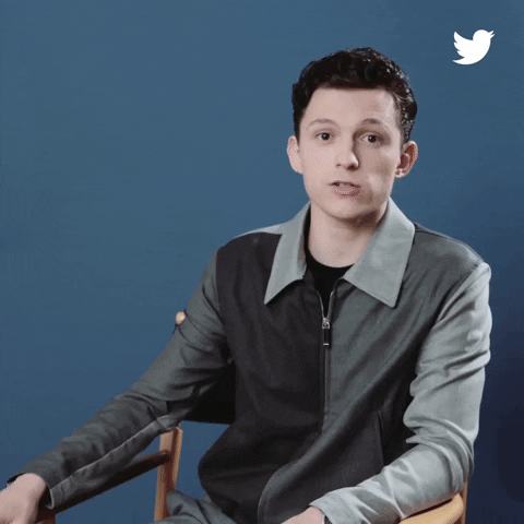 Tom Holland Avengers GIF by Twitter - Find & Share on GIPHY