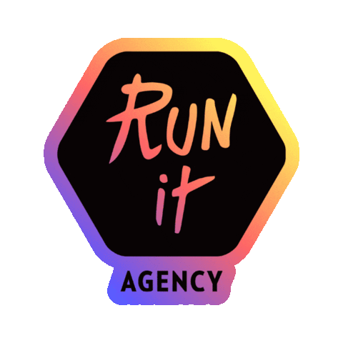 Run it Agency Sticker