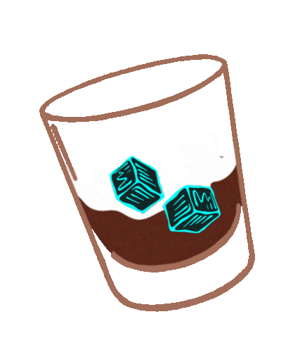 Moka coffee liqueur Sticker