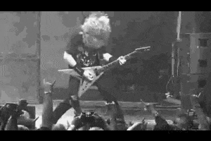 dave mustaine guitar GIF