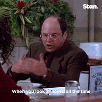 george costanza work GIF by Stan.
