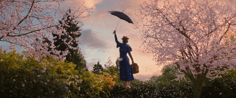 mary poppins returns umbrella GIF by Walt Disney Studios