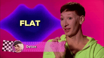 flat tv show GIF by RuPaul's Drag Race S5