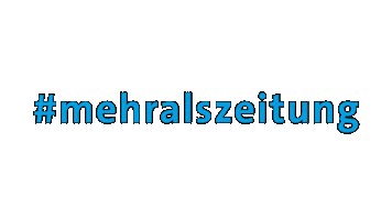 News Newspaper Sticker by MZ-Medienhaus