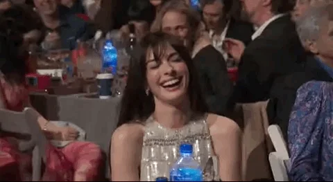 Anne Hathaway Lol GIF