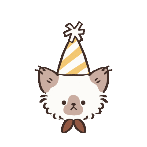 Happy Birthday Ok Sticker by koimoffee