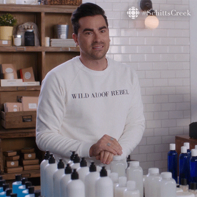 Schitts Creek Help GIF by CBC - Find & Share on GIPHY