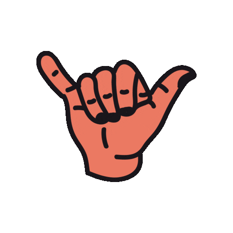American Sign Language Colors Sticker by Tim Colmant