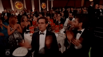 clapping goldenglobes2019 GIF by IMDb