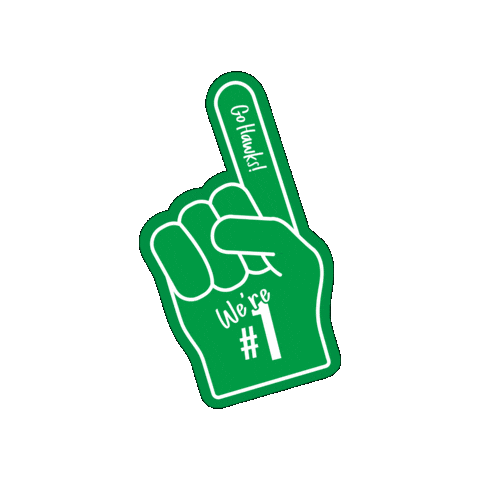 North Dakota Hawks Sticker by University of North Dakota