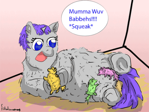 fluffy
