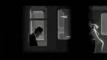 black and white paperman GIF by Disney