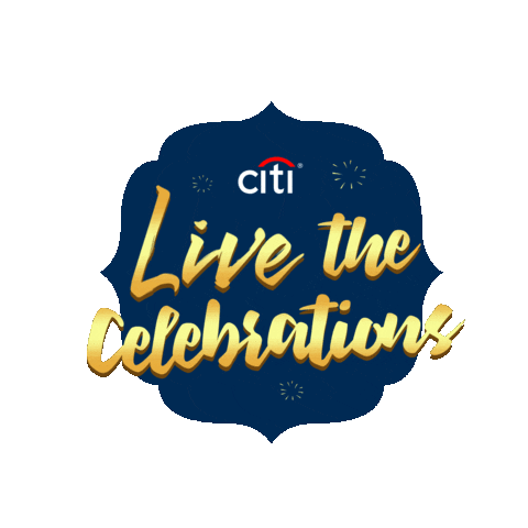 Party Celebration Sticker by Citi India