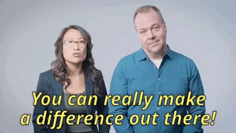 Make A Difference GIF by Swing Left - Find & Share on GIPHY