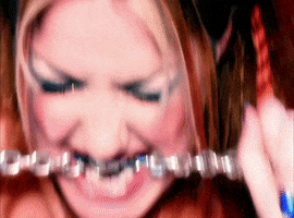 biting geri halliwell GIF by Spice Girls