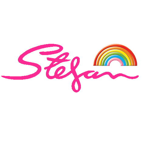 Beauty Rainbow Sticker by Stefan Hair