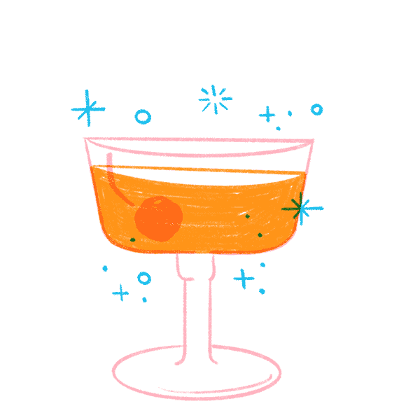 Happy Hour Cocktails GIF by London Dewey - Find & Share on GIPHY