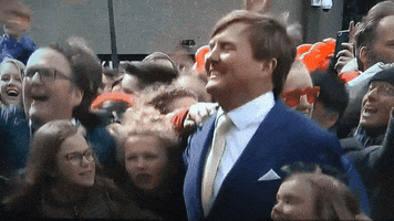 Jumping Willem-Alexander GIF