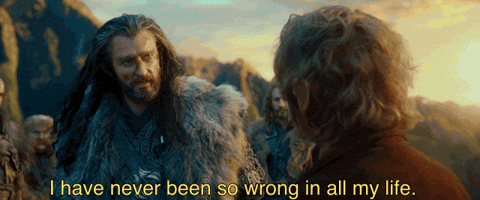 Wrong The Hobbit GIF - Find & Share on GIPHY