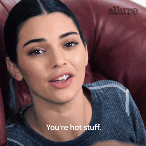 Hot Stuff Flirting GIF by Allure