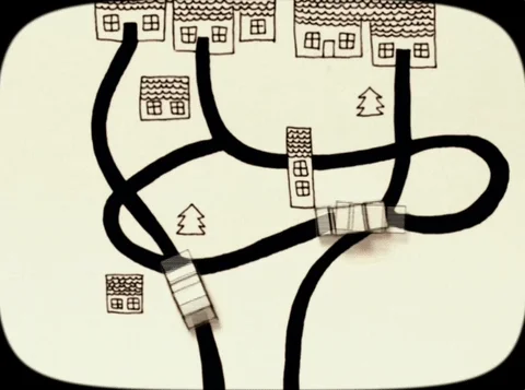 Driving Stop Motion GIF