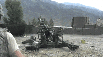 artworkofarmies m777 howitzer 155mm GIF