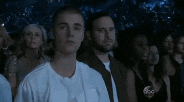 Justin Bieber Blank Stare GIF by Billboard Music Awards