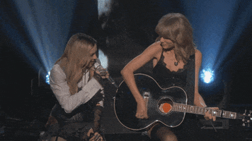 taylor swift madonna GIF by iHeartRadio
