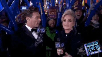 Waving Carrie Underwood GIF by New Year's Rockin' Eve