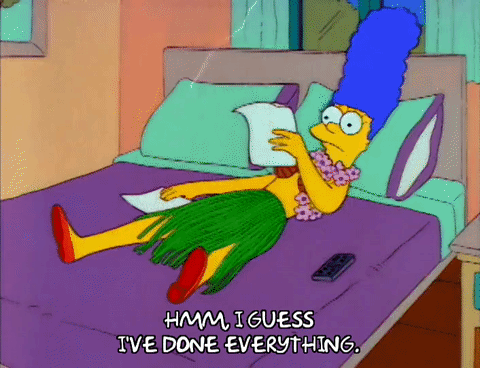 Relaxed Season 3 GIF by The Simpsons