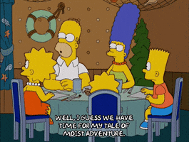 Lisa Simpson Table GIF by The Simpsons