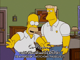 homer excited GIF