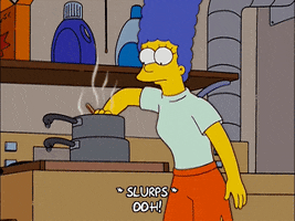 marge simpson soup GIF