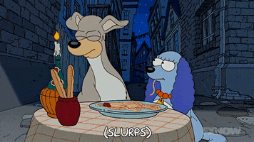 Episode 12 Dogs Eating Spaghetti GIF by The Simpsons