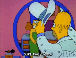 Getting Ready Season 3 GIF by The Simpsons
