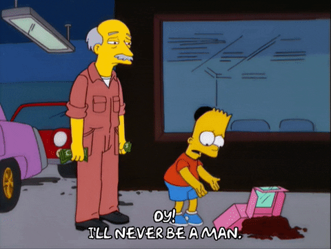 Bart Simpson Cake Gif Find Share On Giphy