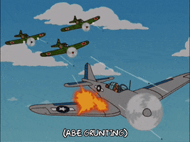 Episode 9 Planes GIF by The Simpsons