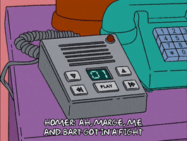 Episode 11 Phone GIF by The Simpsons