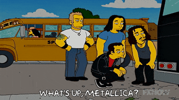 Episode 1 Metallica GIF by The Simpsons