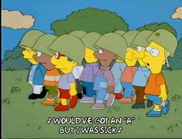 Season 1 Milhouse Van Houton GIF by The Simpsons