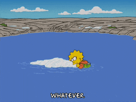 Lisa Simpson Whatever GIF by The Simpsons