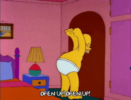Season 3 Omg GIF by The Simpsons