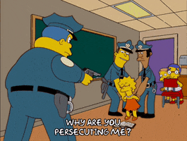 Persecuting Lisa Simpson GIF by The Simpsons