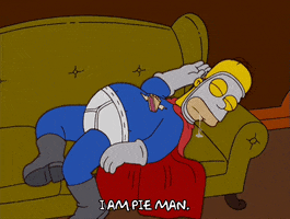 homer simpson couch talk GIF